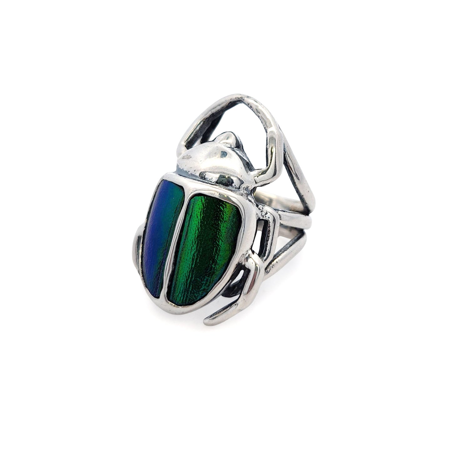 Large Scarab Beetle Elytra Ring