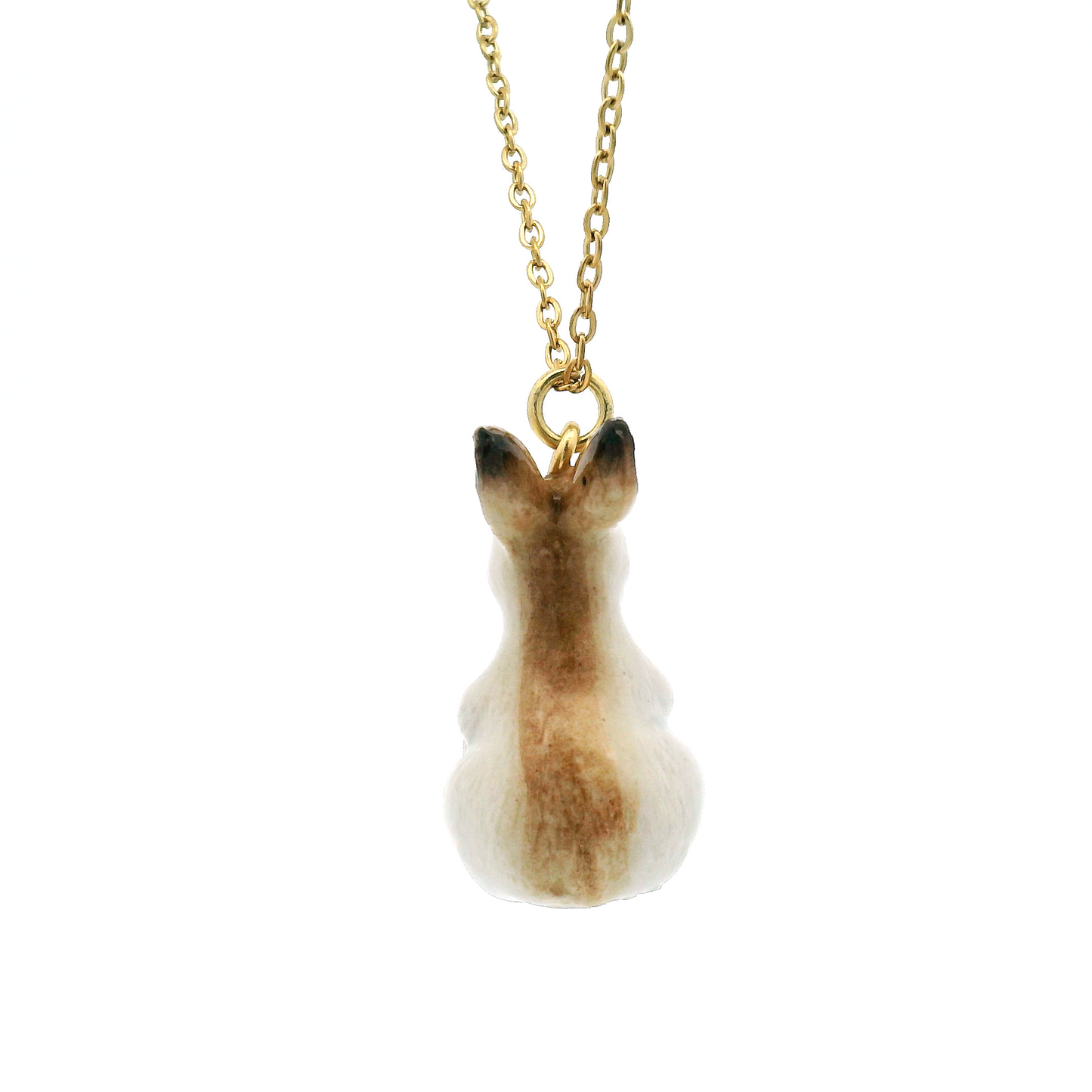 Porcelain White Rabbit Necklace