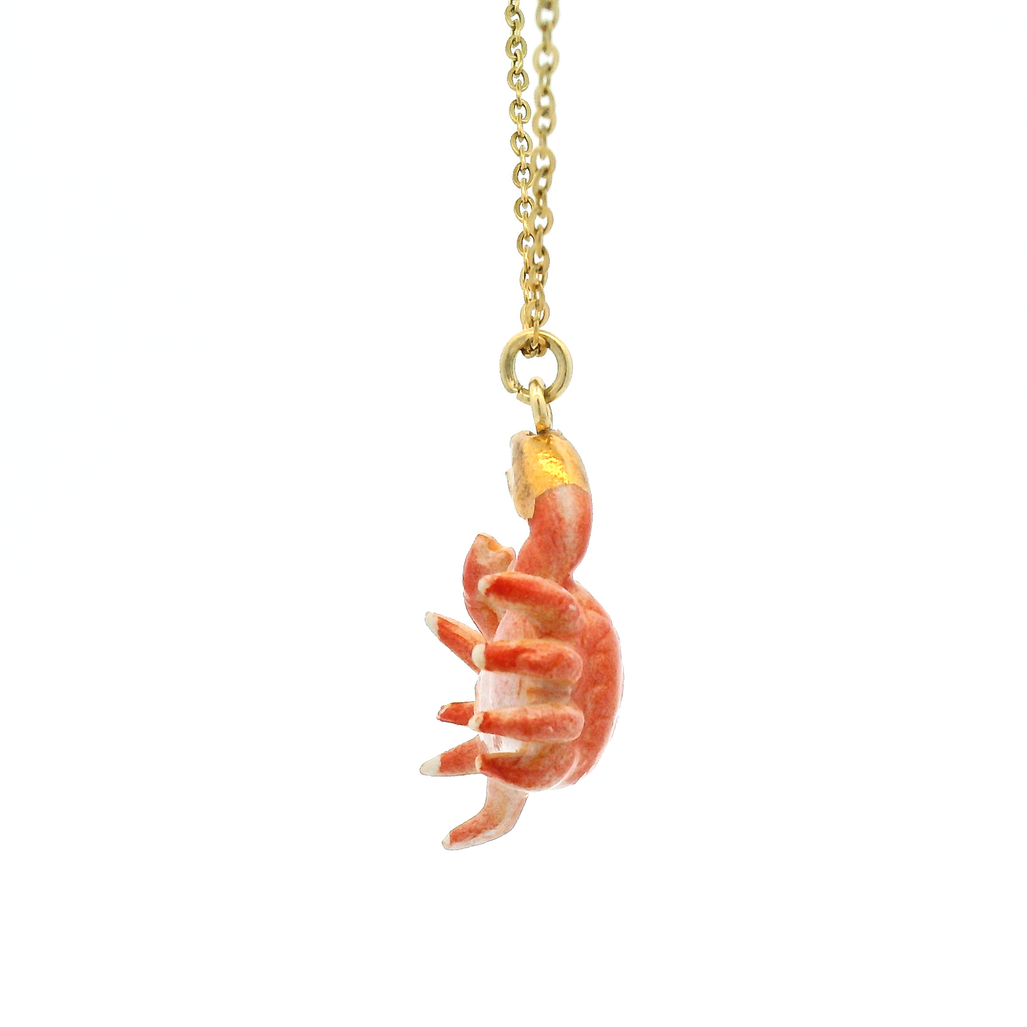 Porcelain Crab Pendant