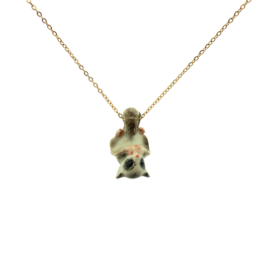 Porcelain Sugar Glider Necklace