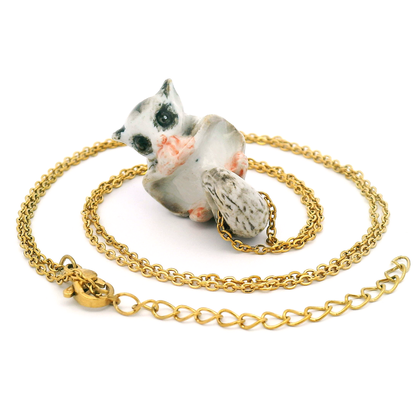 Porcelain Sugar Glider Necklace