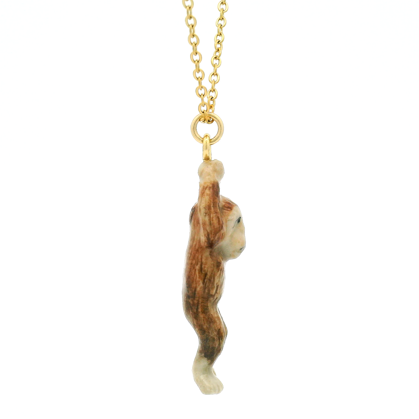 Porcelain Sasquatch Pendant