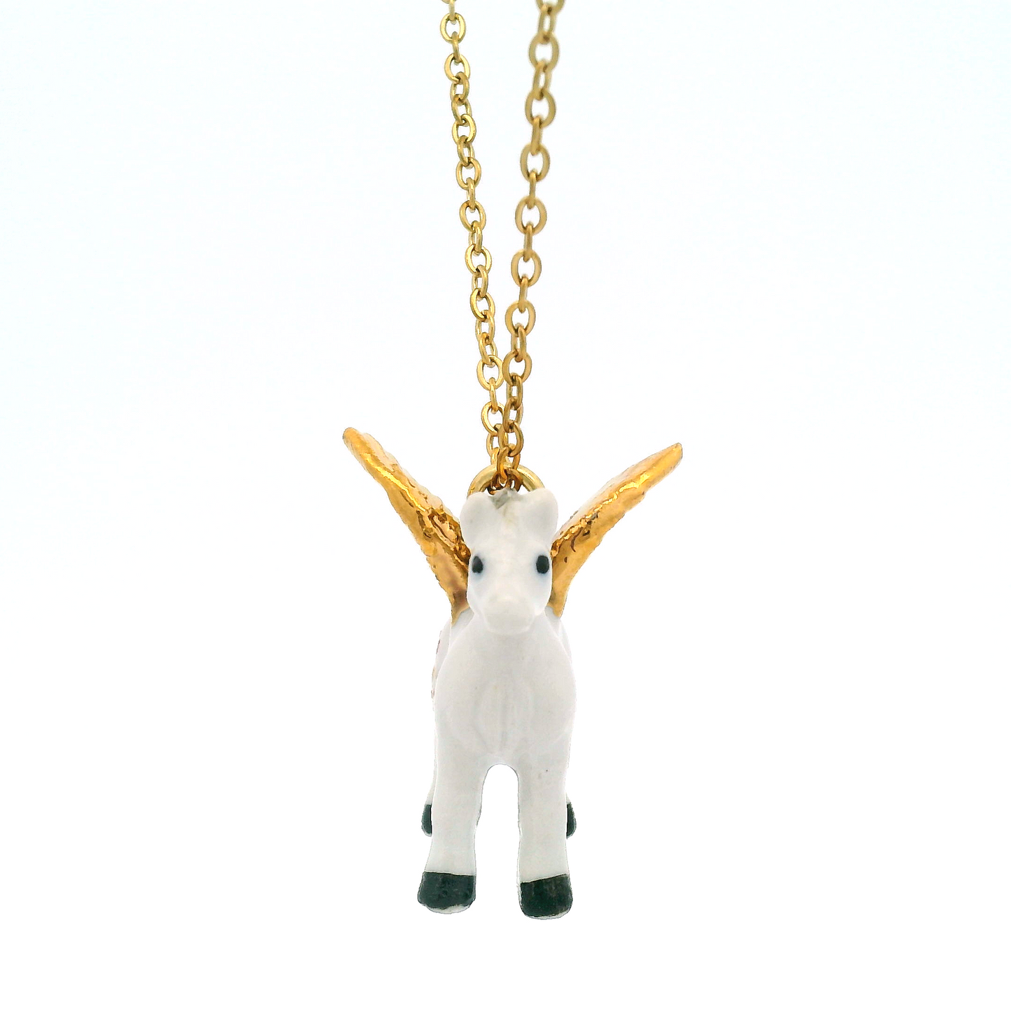 Porcelain Pegasus Pendant