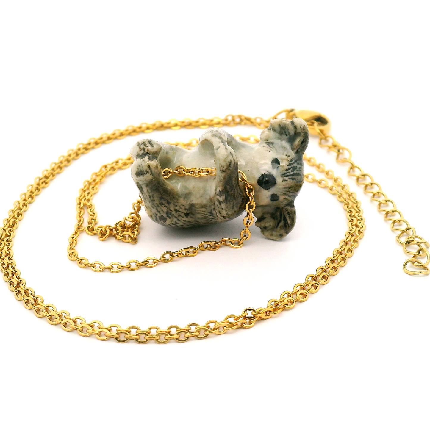 Porcelain Koala Bear Pendant
