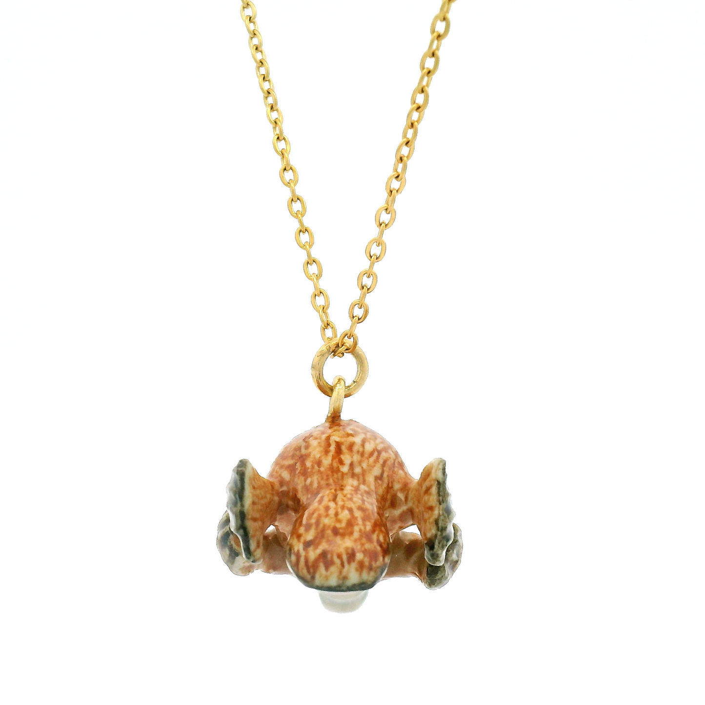 Porcelain Platypus Pendant
