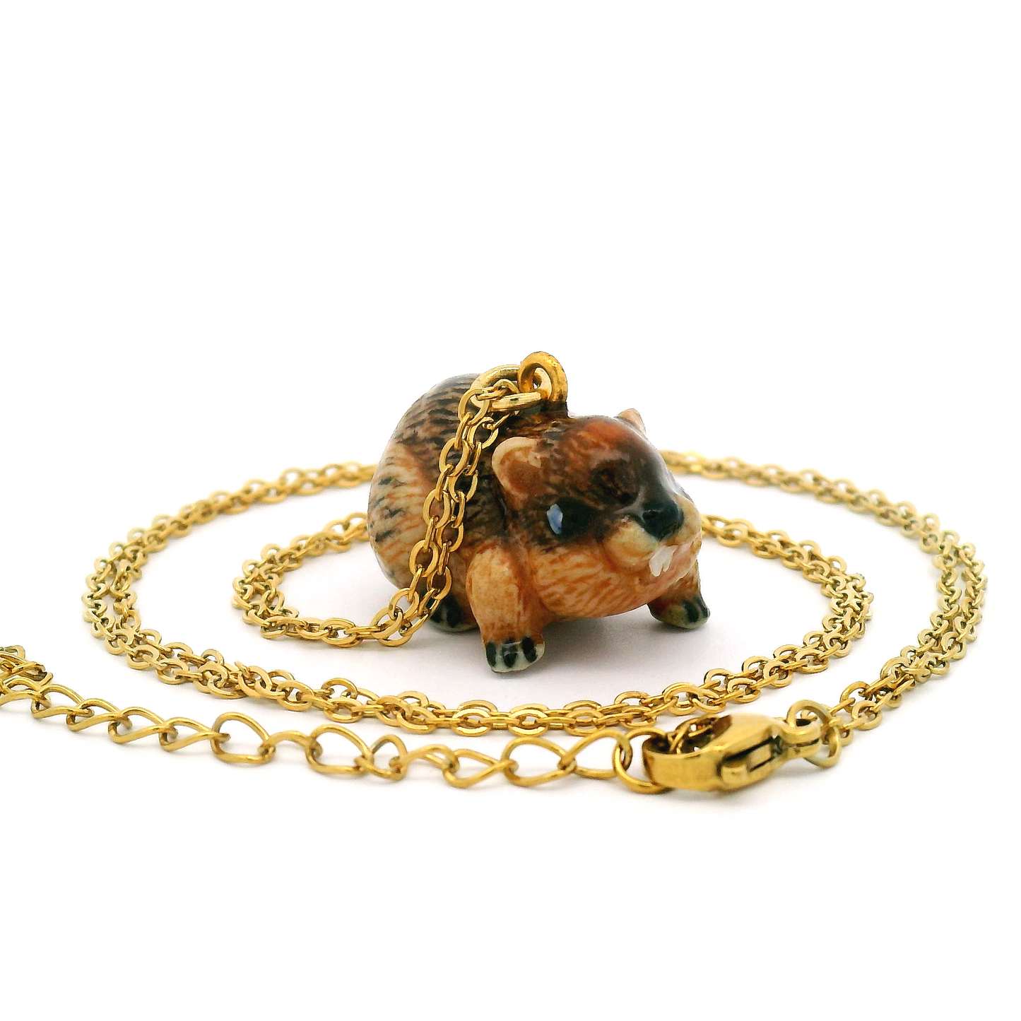 Porcelain Lemming Pendant