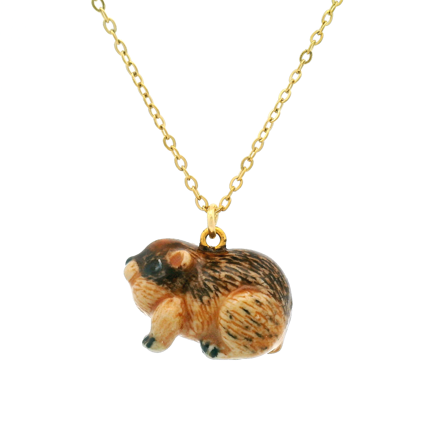 Porcelain Lemming Pendant