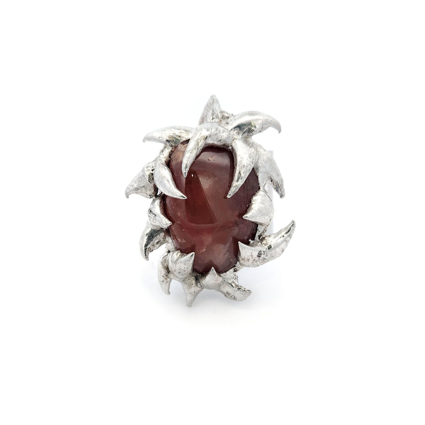 Carnelian Spike Ring