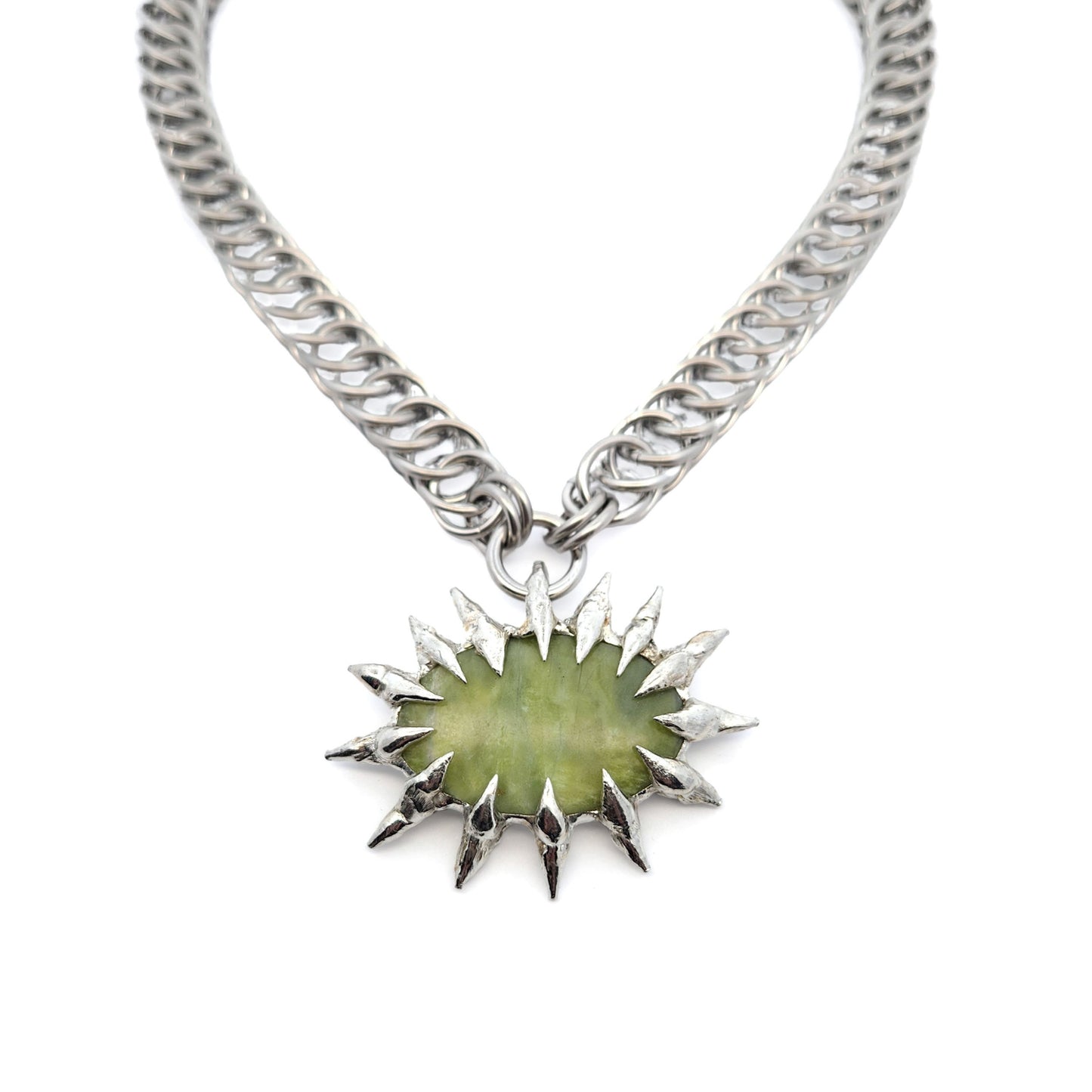 Serpentine Chain-Link Necklace