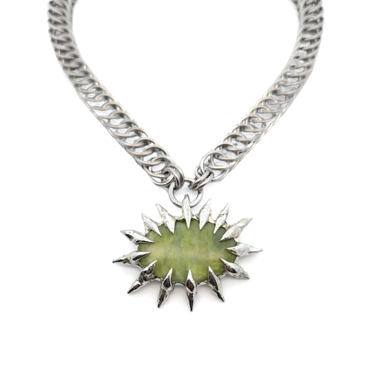 Serpentine Chain-Link Necklace