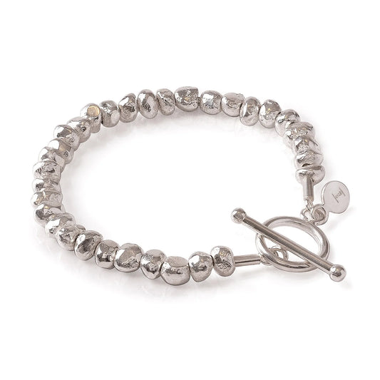 Sterling Silver Nugget Bracelet