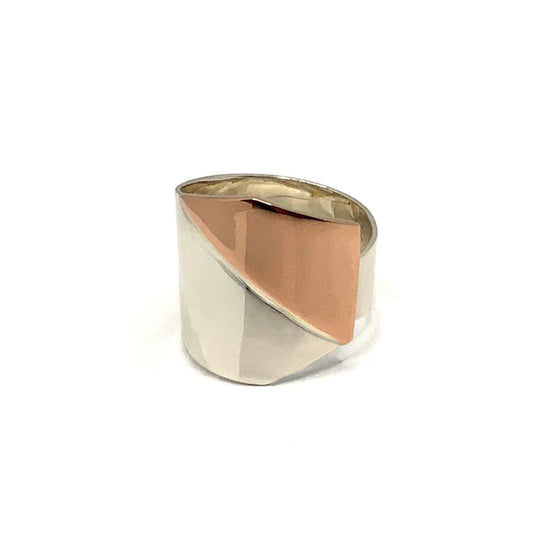 Copper Asymmetrical Ring