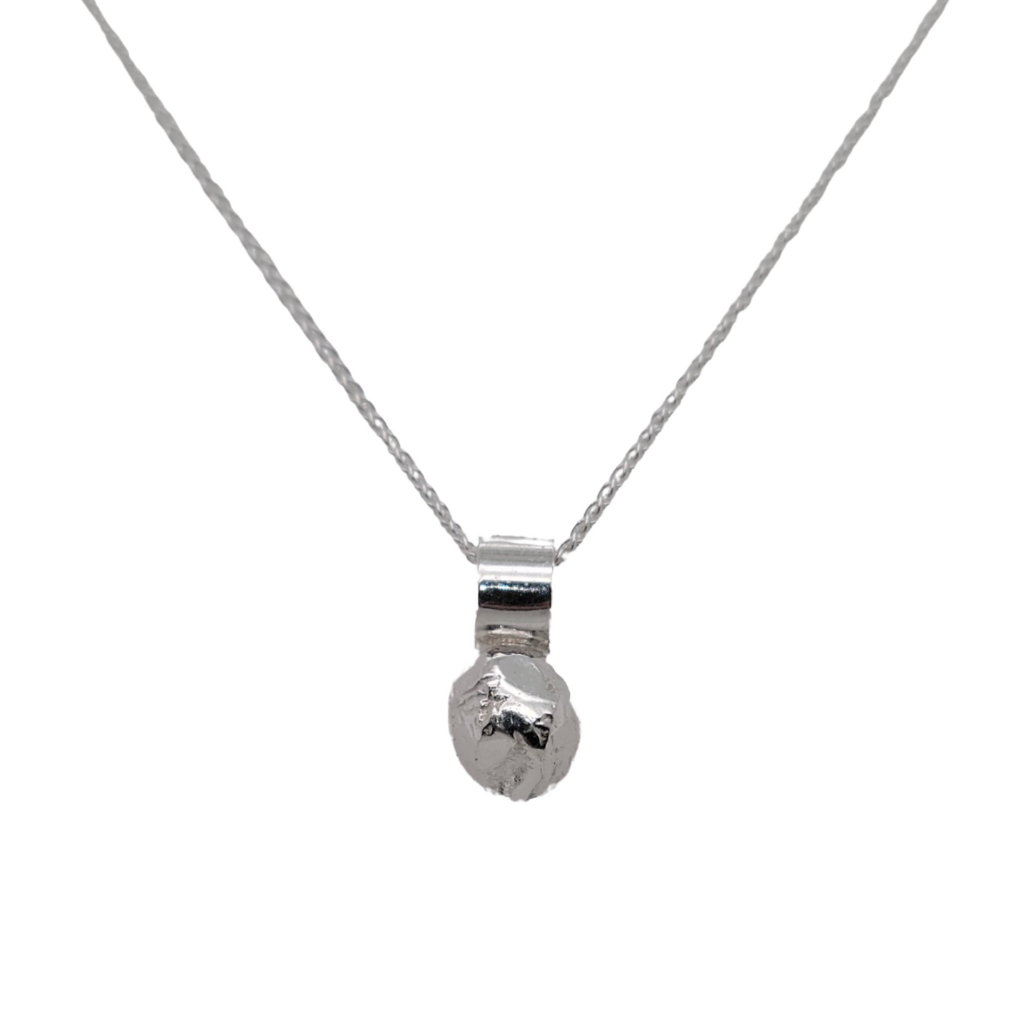 Sterling Silver Ball Necklace