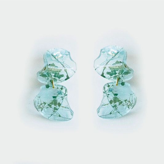Whisper Robin Double Flow Earrings
