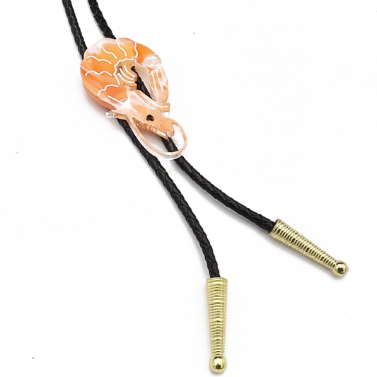 Shrimp Bolo Tie