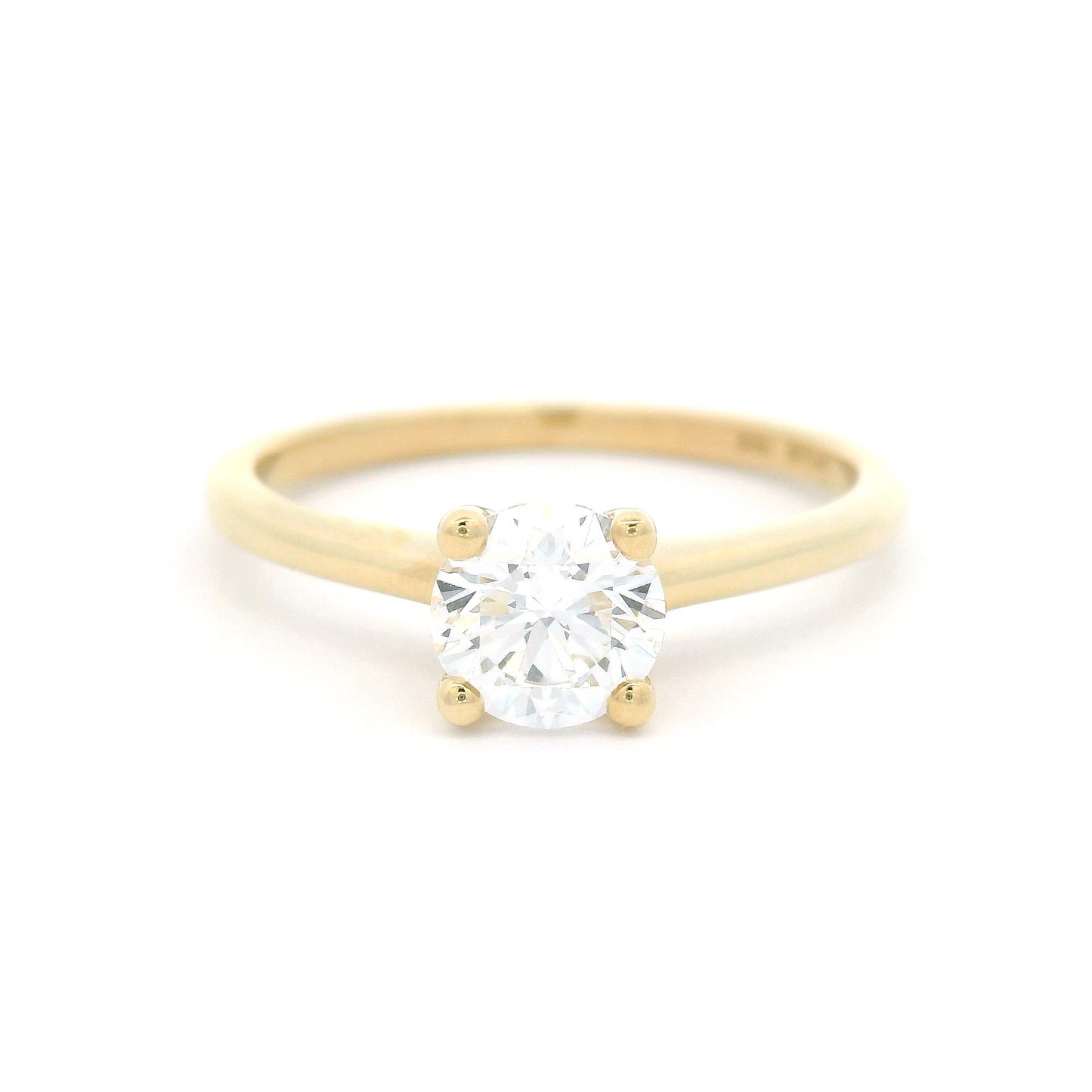 10k Yellow Gold Solitaire with 0.71ct Lab Grown Diamond