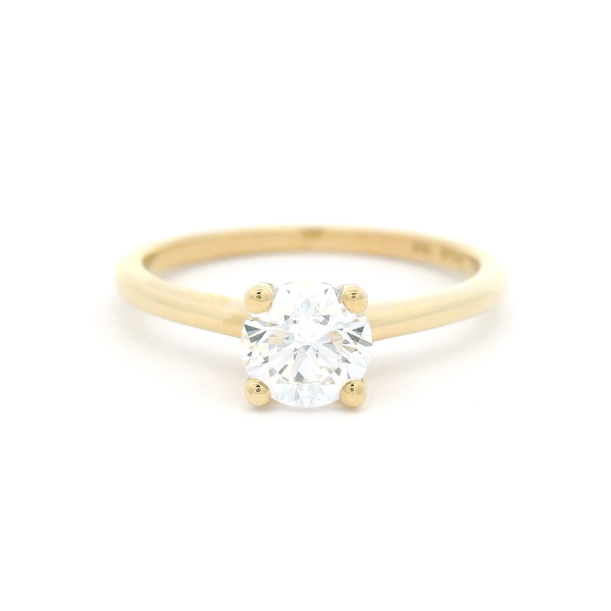 10k Yellow Gold Solitaire with 0.71ct Lab Grown Diamond