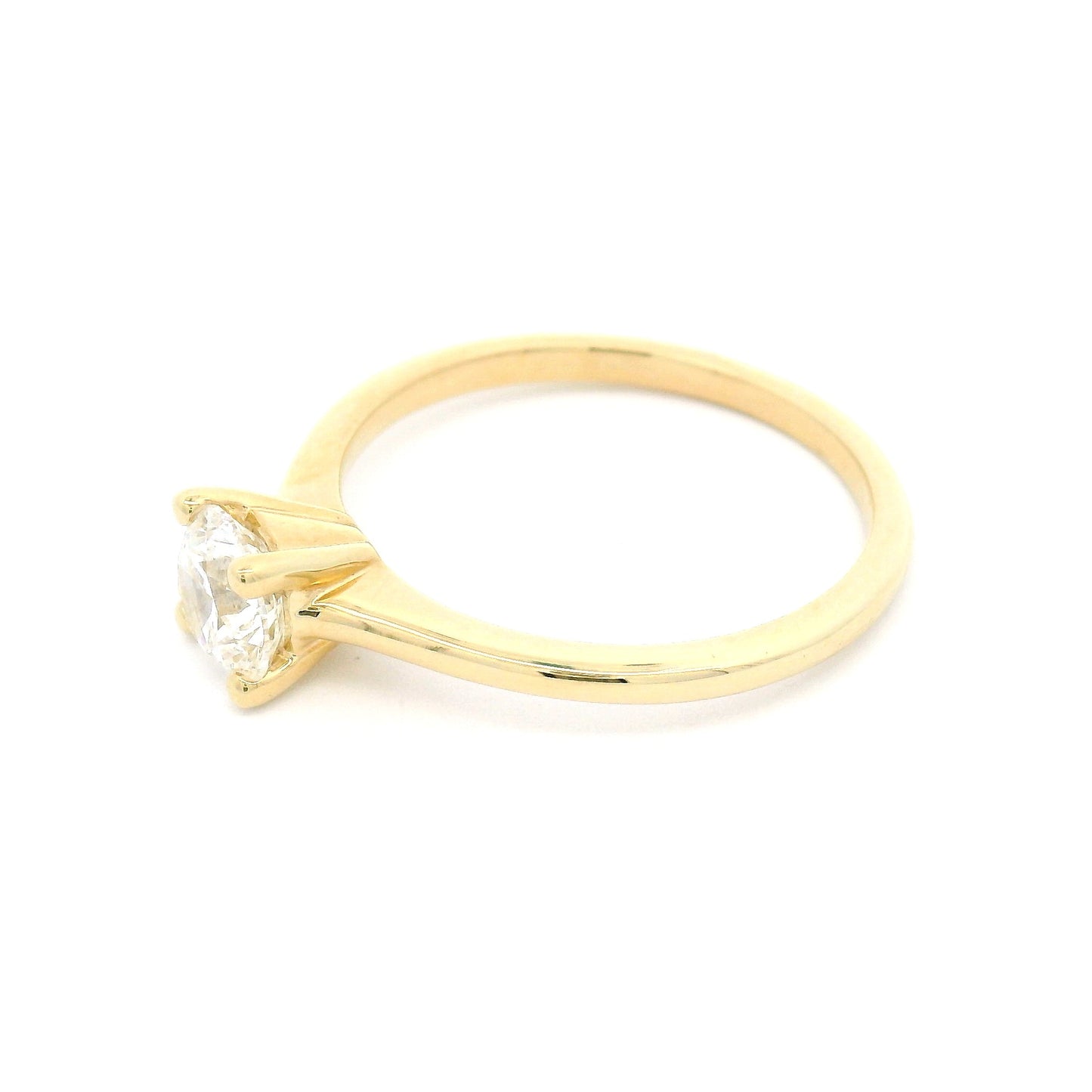 10k Yellow Gold Solitaire with 0.71ct Lab Grown Diamond