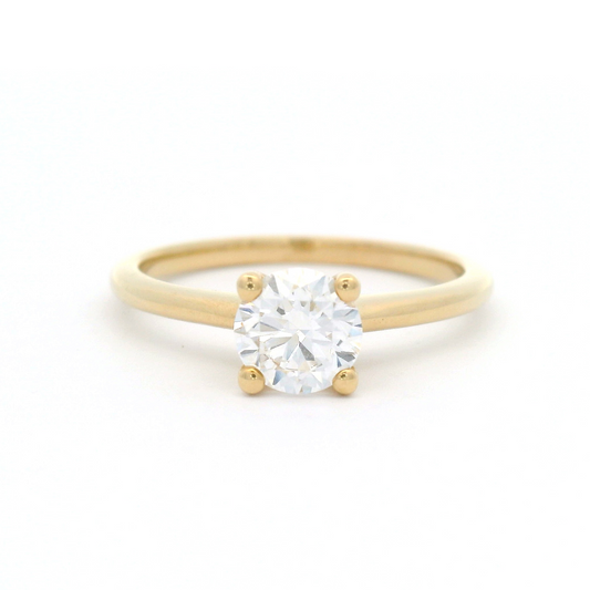 10k Yellow Gold Solitaire with 0.70ct Lab Grown Diamond