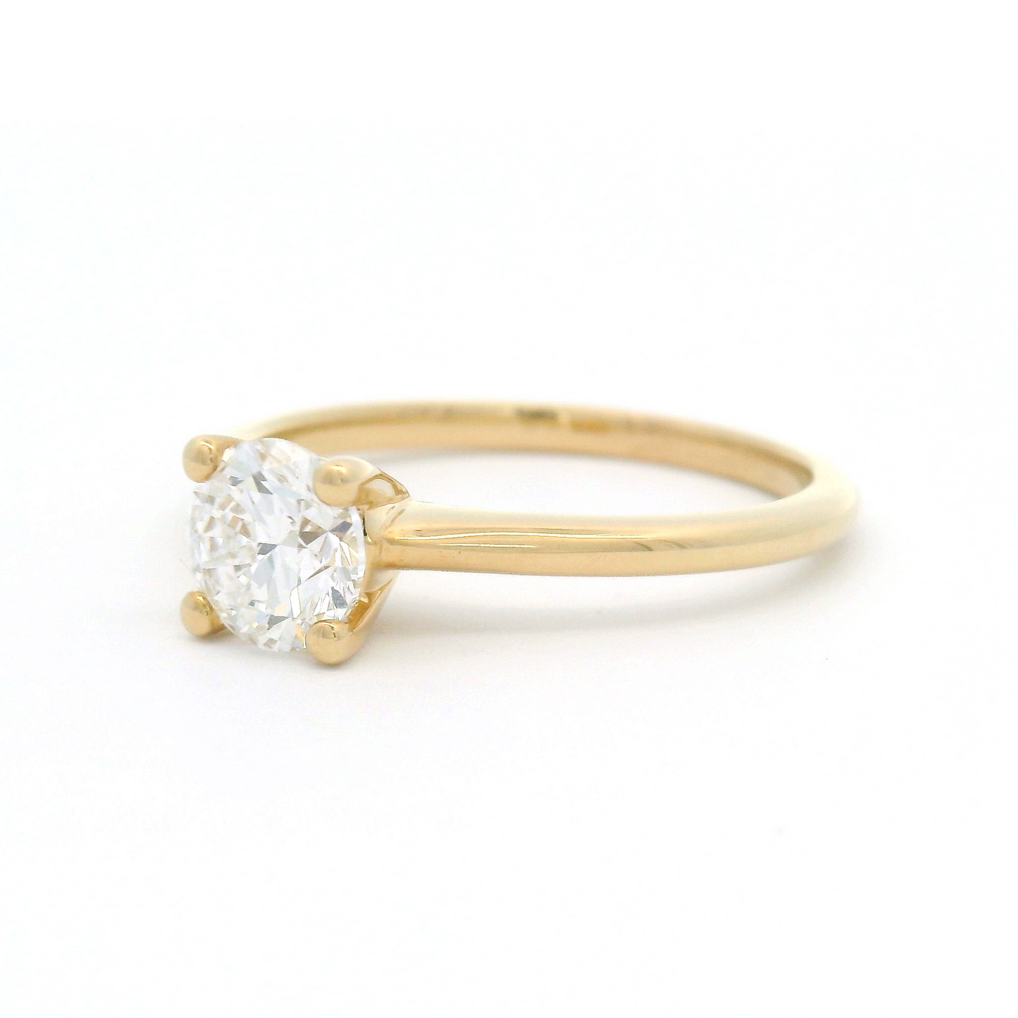 10k Yellow Gold Solitaire with 0.70ct Lab Grown Diamond