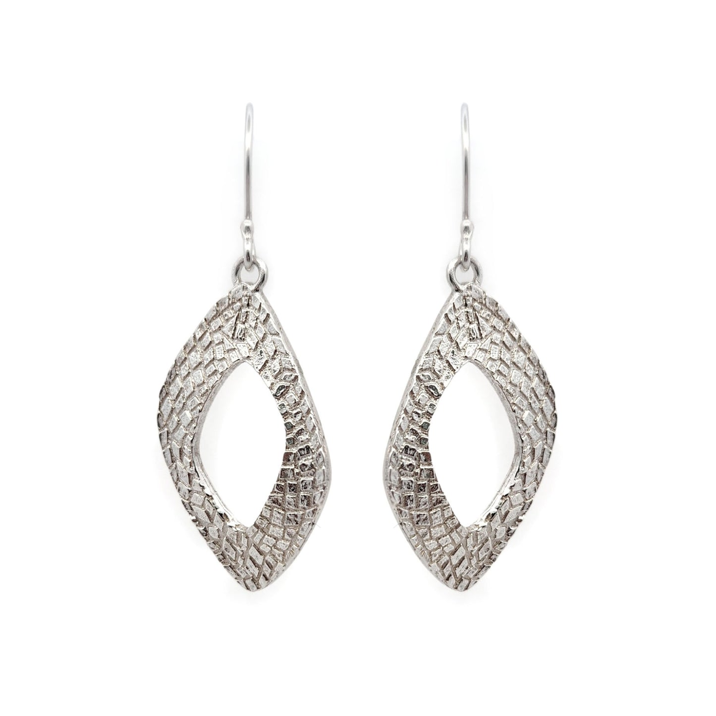Bojagi Silver Drop Earrings