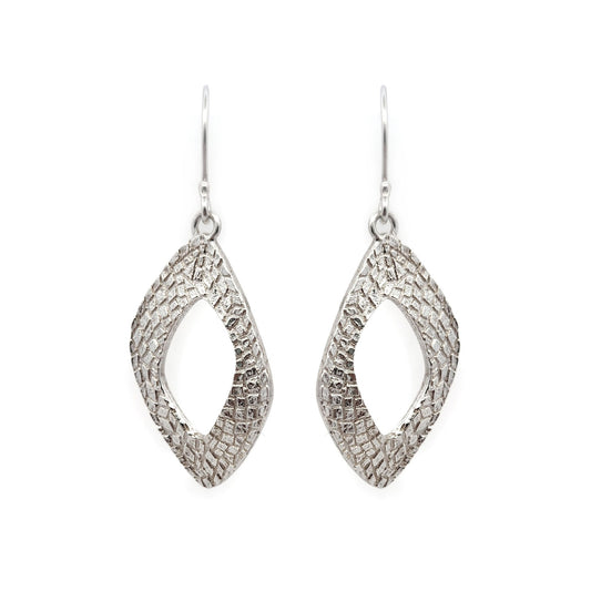 Bojagi Silver Drop Earrings