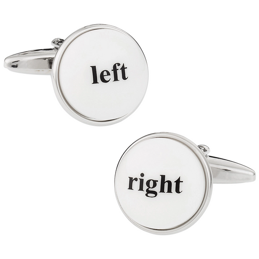 Left and Right Cufflinks