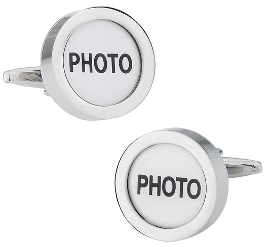 Photo Picture Cufflinks