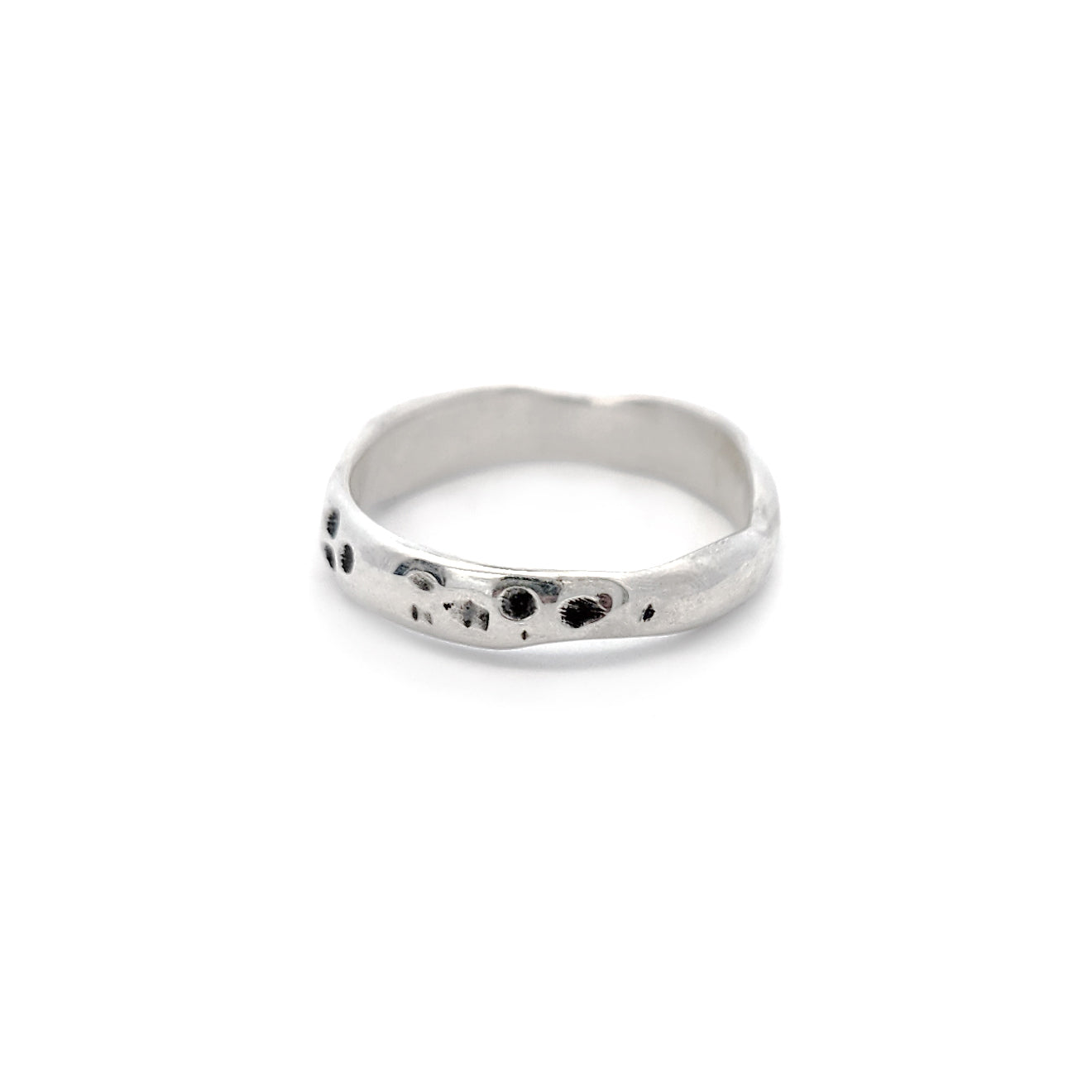 Ripley VII - Textured Sterling Silver Ring