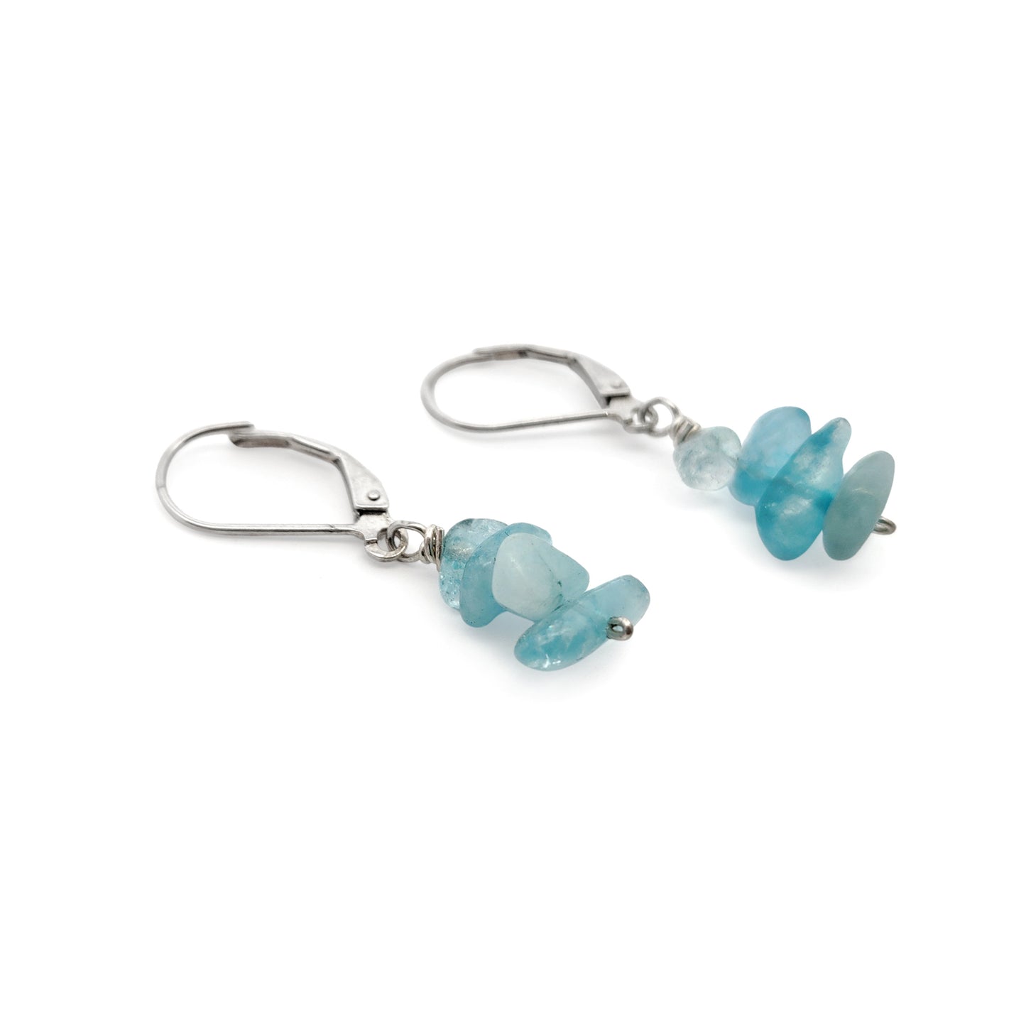 Aquamarine Drop Earrings
