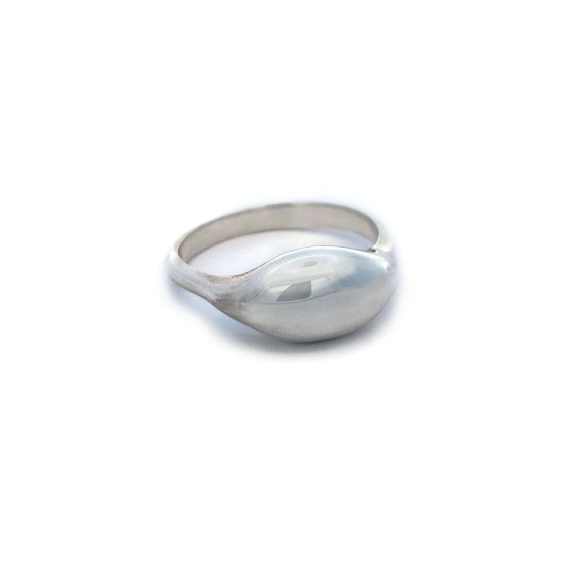 Silver Blob Ring