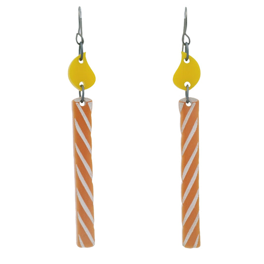 Birthday Candle Earrings