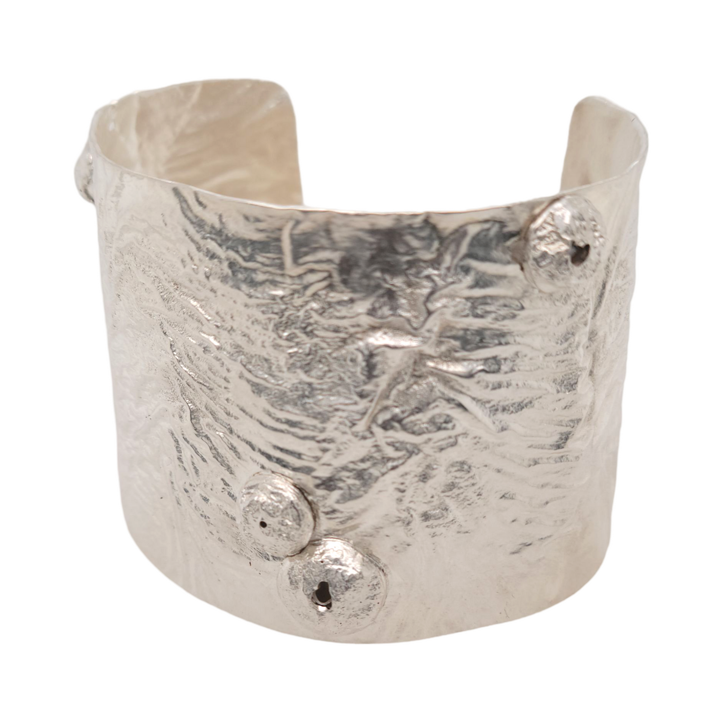Wide Sterling Silver Cuff