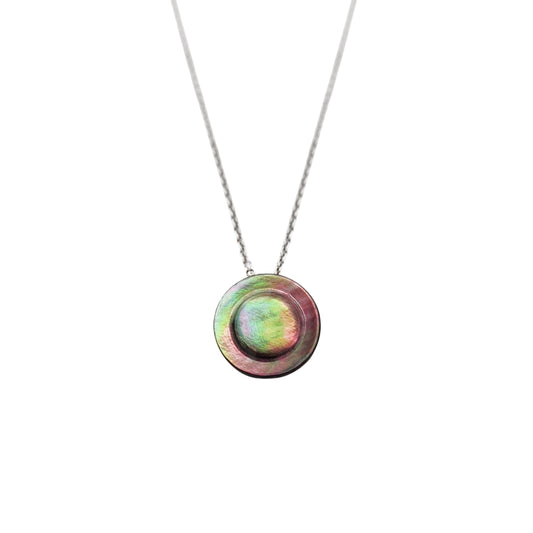 Rainbow Mother of Pearl Pendant