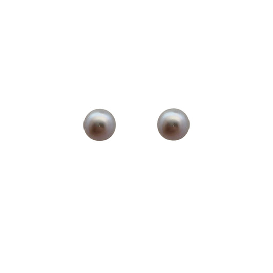 3.5mm White Pearl Stud Earrings