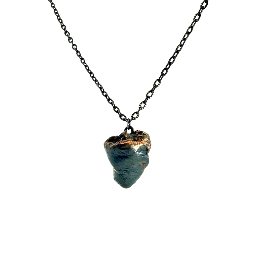 Crow Heart Necklace