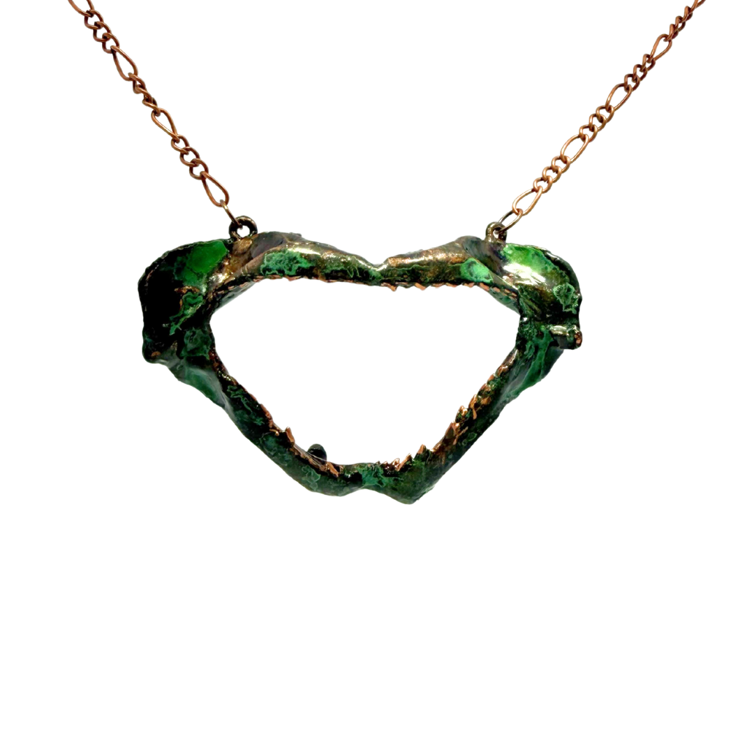 Spot-tail Shark Jaw Necklace