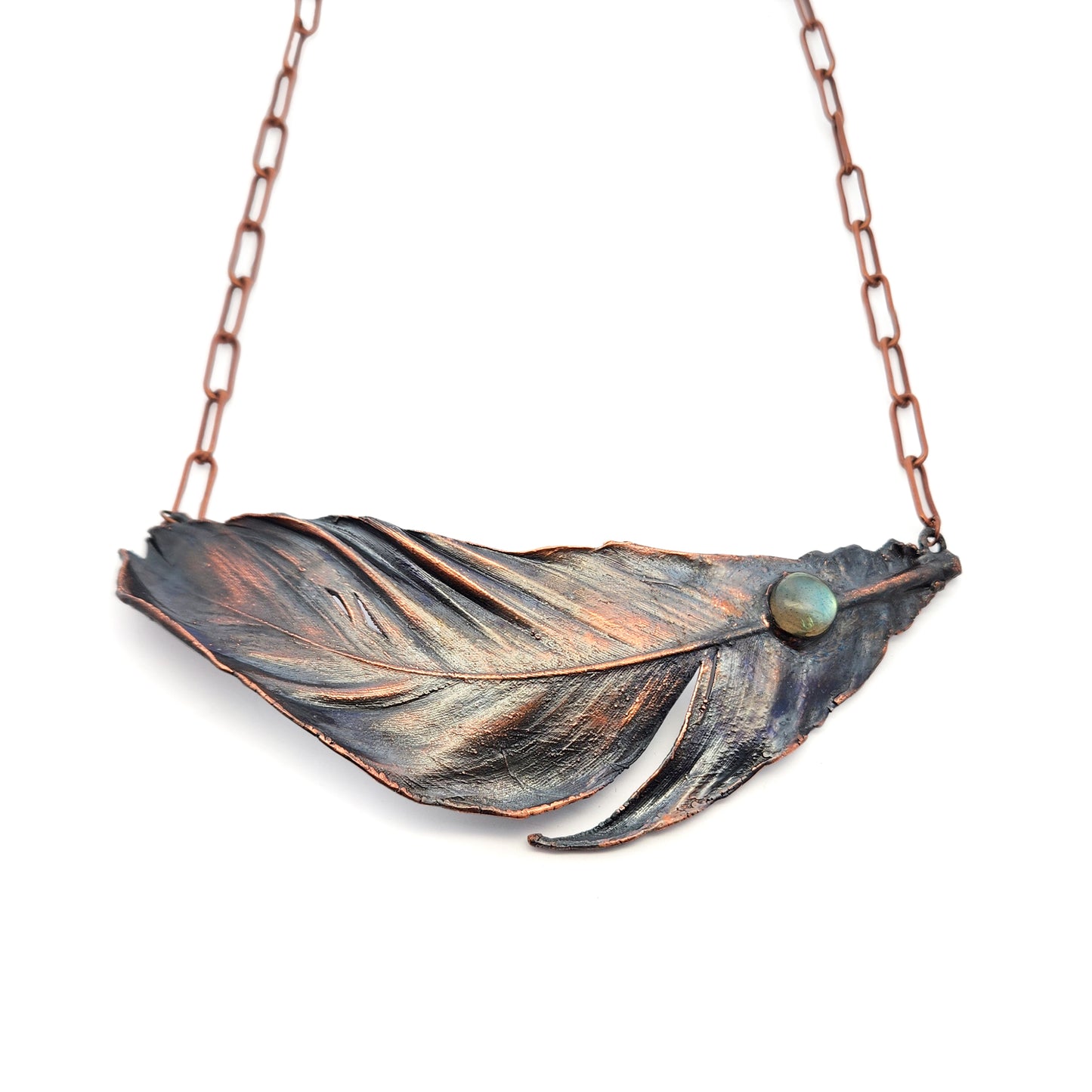 Crow Feather Necklace