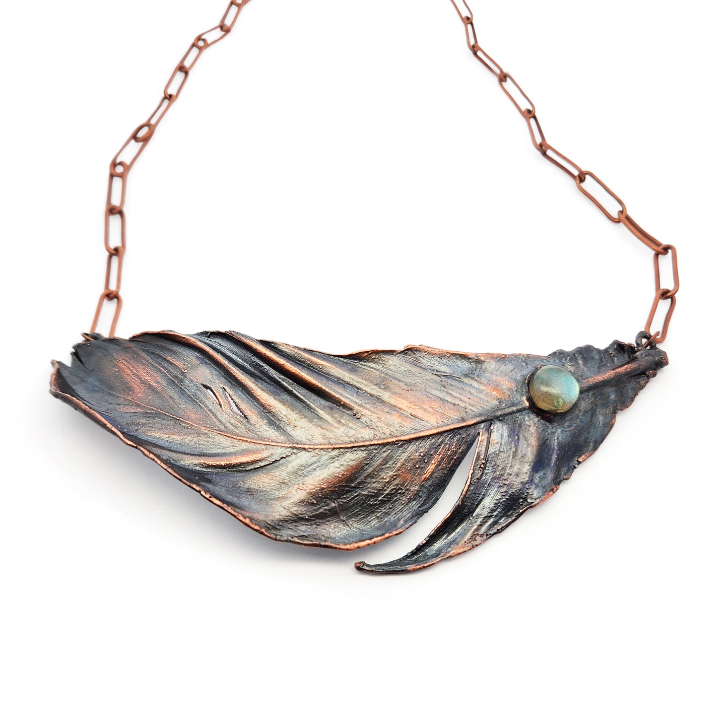 Crow Feather Necklace