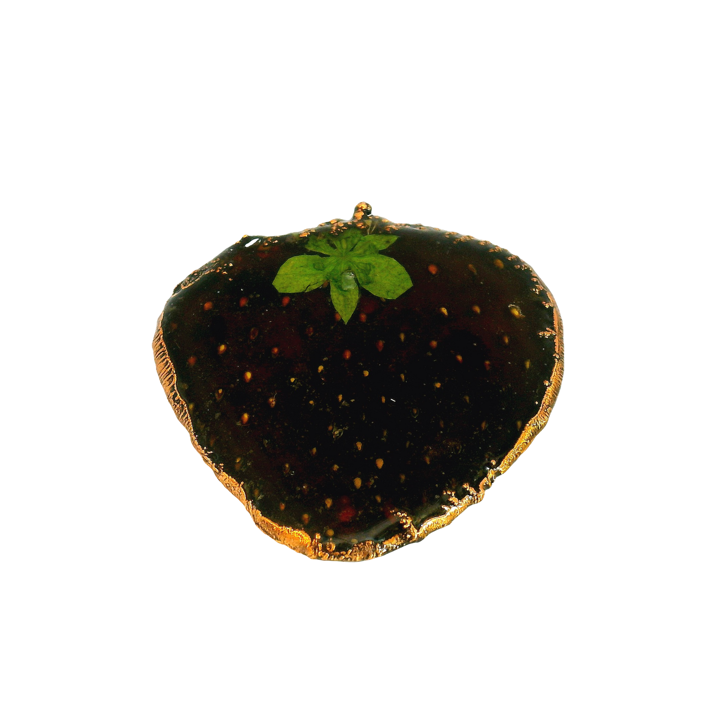 Electroplated Strawberry Pin