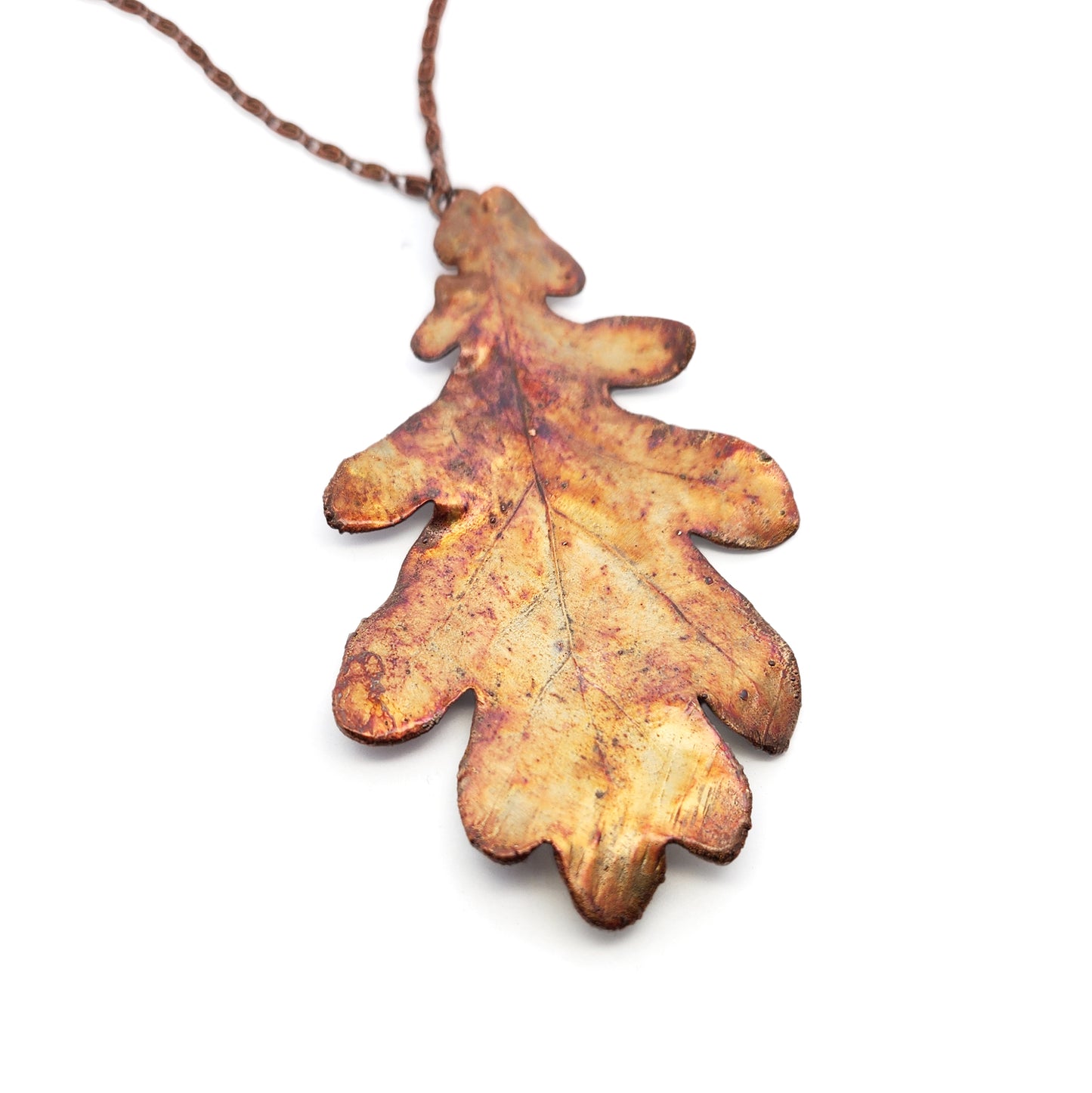 Plain Oak Necklace