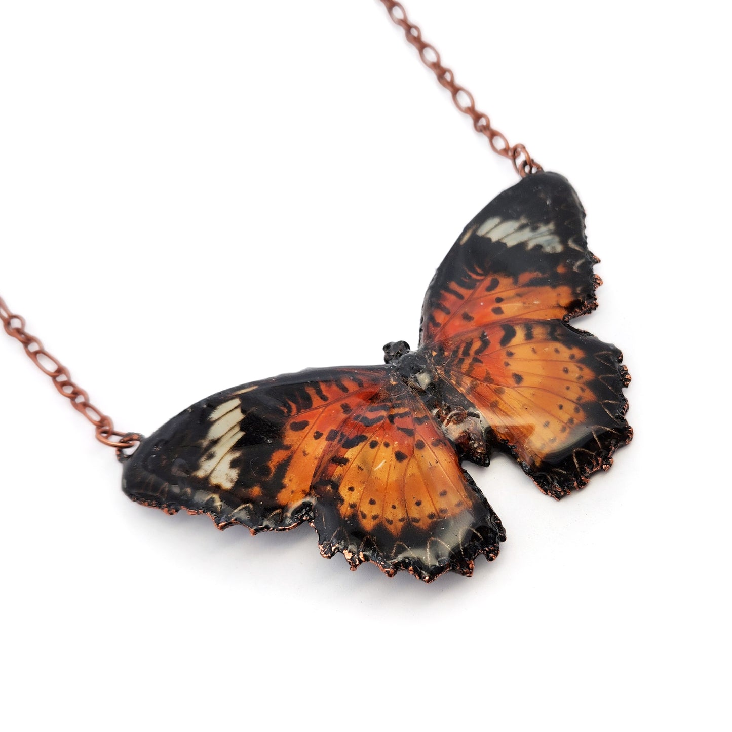 Tamil Lacewing Butterfly Necklace