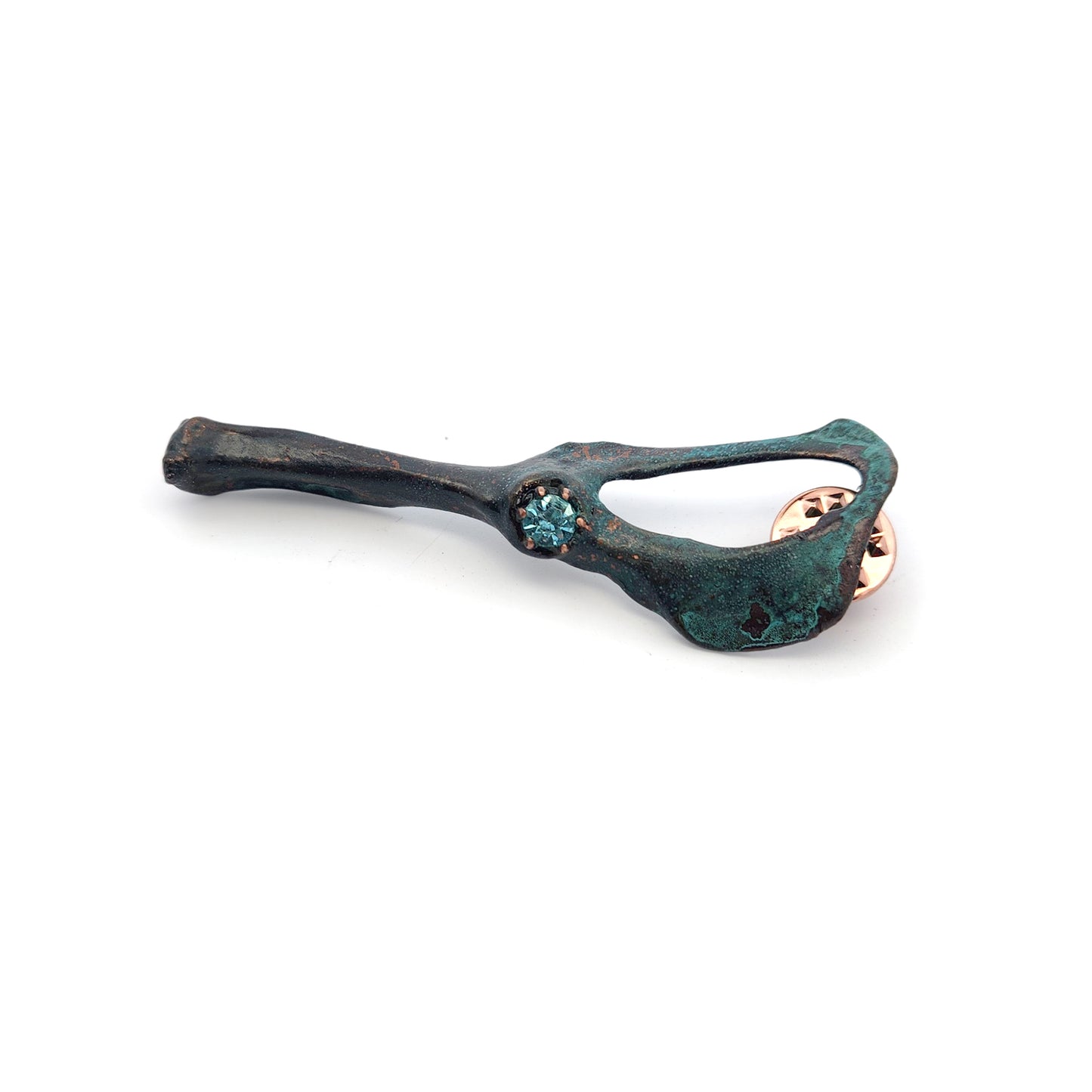 Rabbit Pelvis Brooch