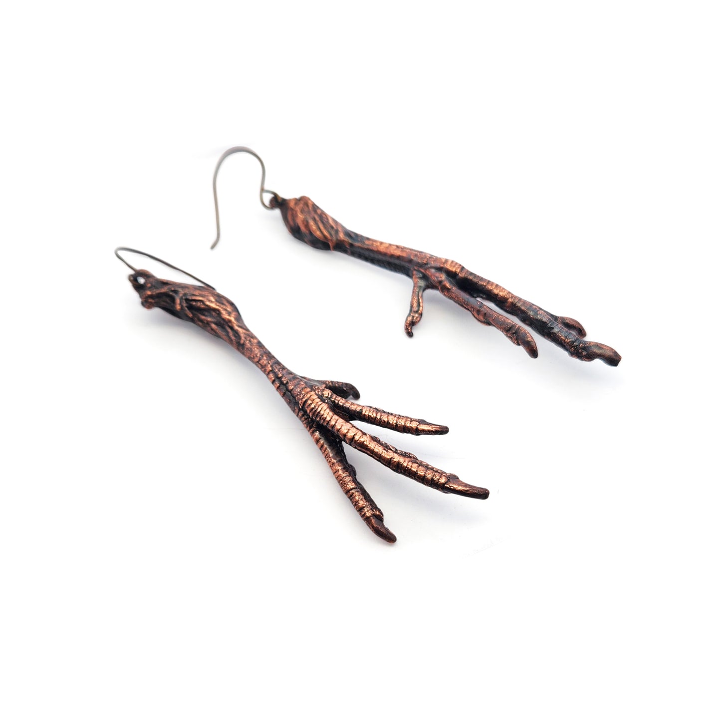 Quail Foot Earrings