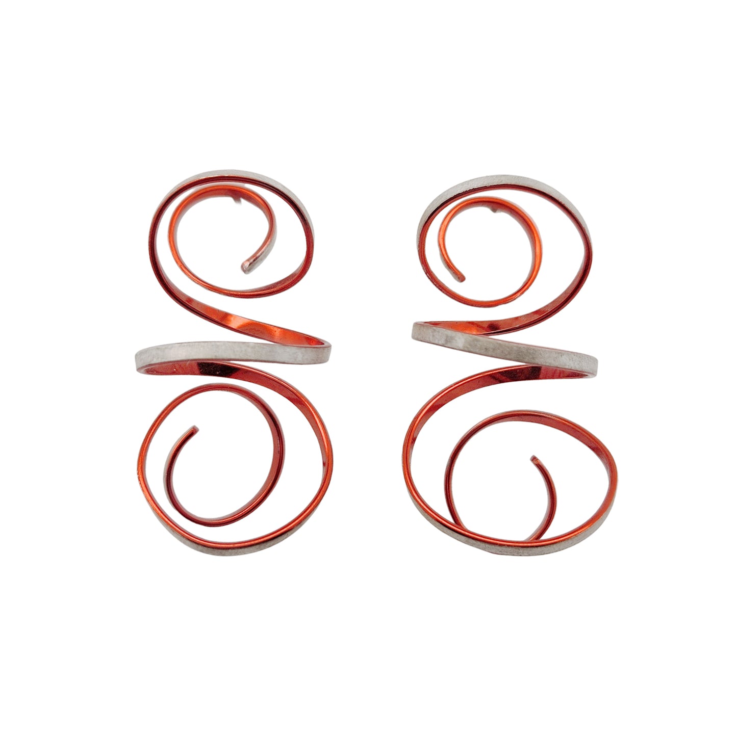 Medium Candy Spiral Earrings