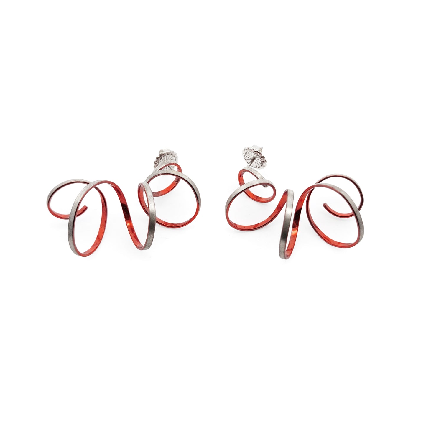Medium Candy Spiral Earrings