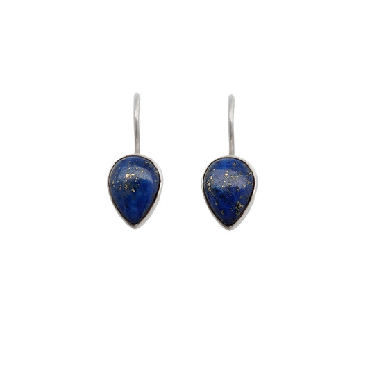 Lapis Lazuli Teardrop Earrings