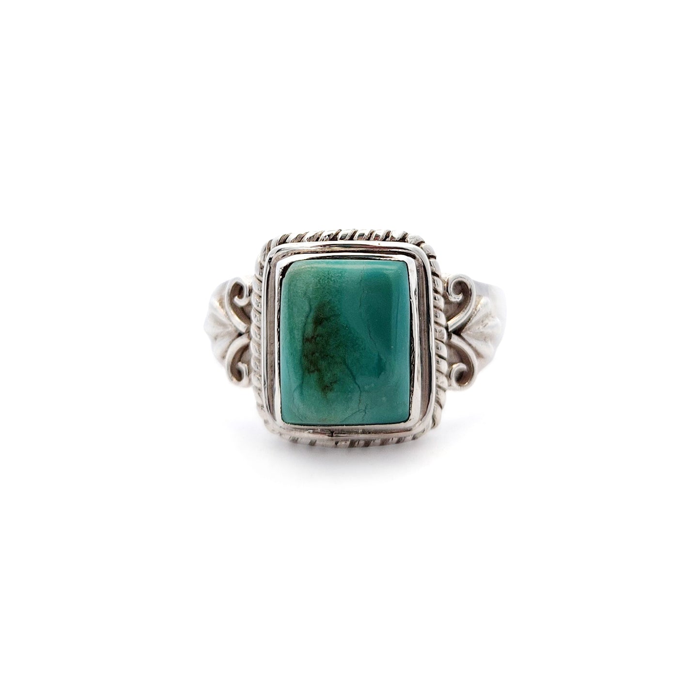 Sterling Silver Tibetan Turquoise Ring