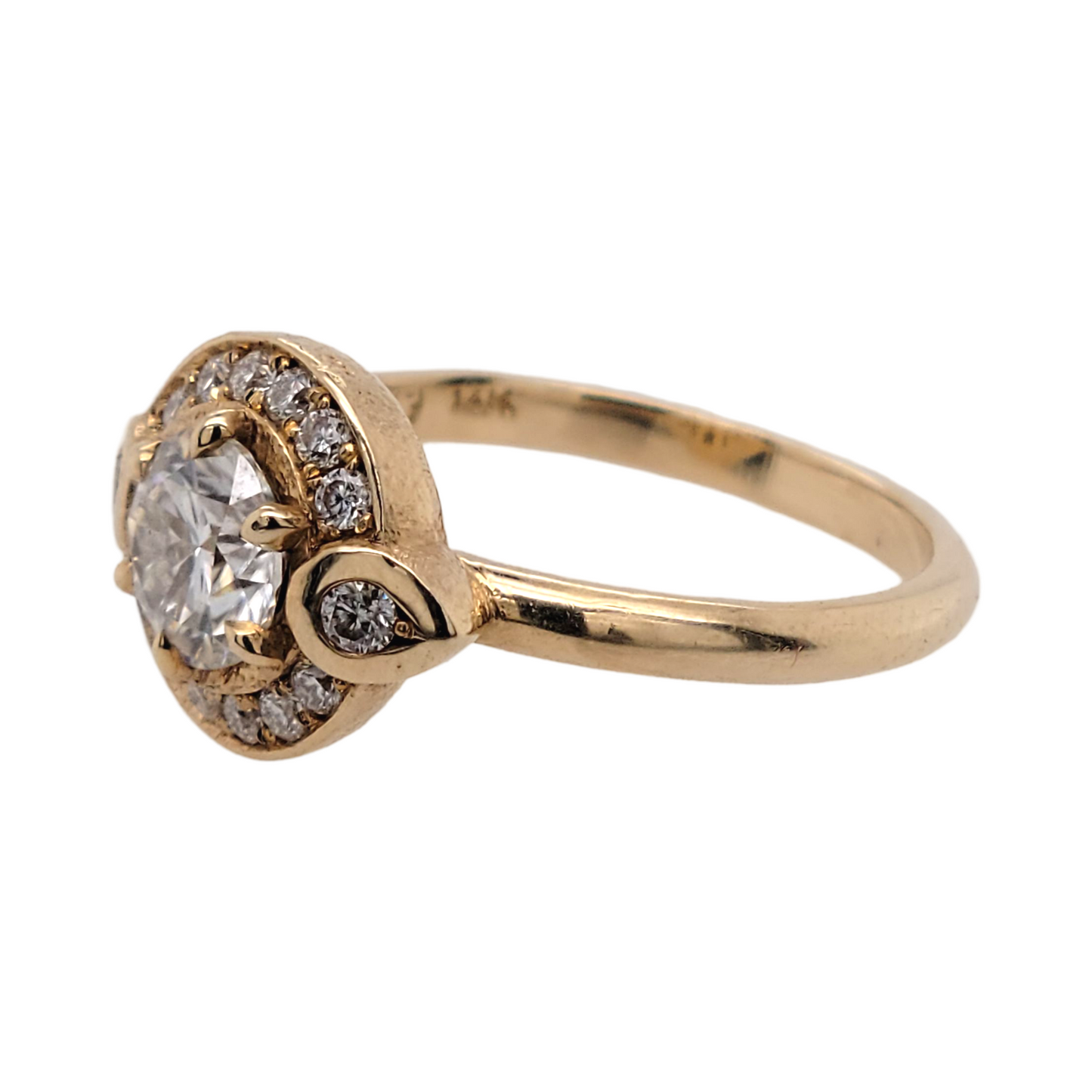 Moissanite Marilyn Ring