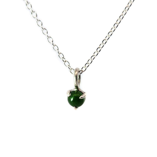 Silver & Jade Necklace